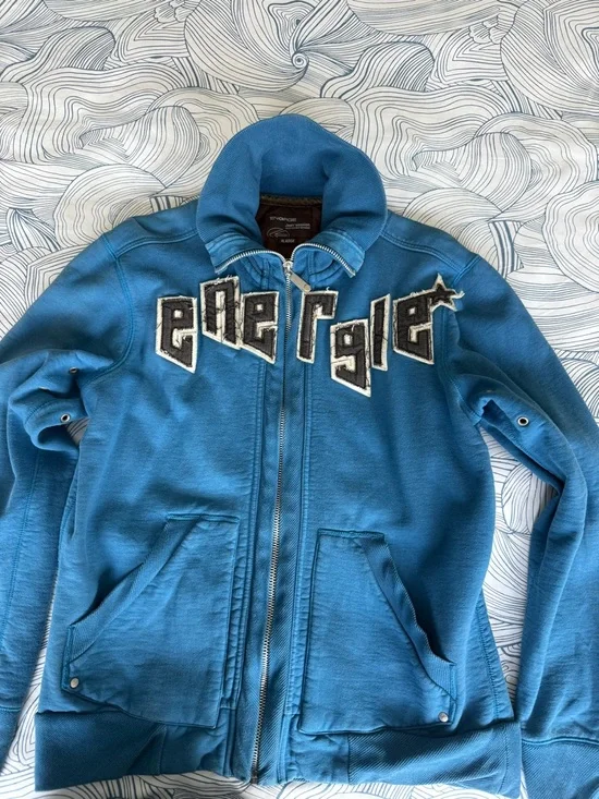 VINTAGE Energie Blue Jacket - Picture 1 of 16